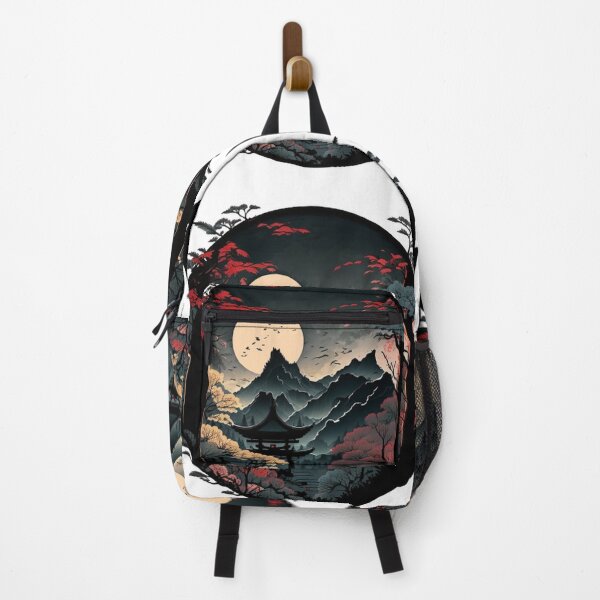 Item preview, "Harmony in Sakura: Captivating Japanese Landscapes on Redbubble" designed and sold by DesignHeaven24.