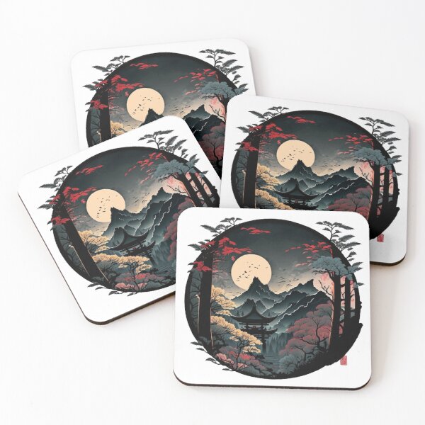 Item preview, "Harmony in Sakura: Captivating Japanese Landscapes on Redbubble" designed and sold by DesignHeaven24.