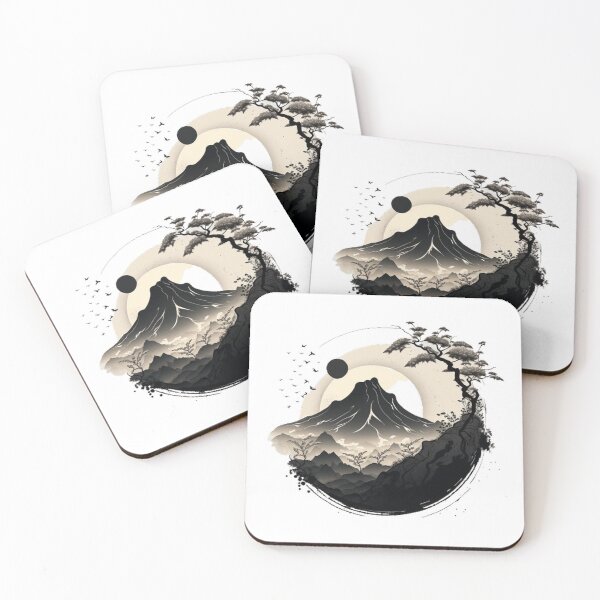 Item preview, "Harmony in Sakura: Captivating Japanese Landscapes on Redbubble" designed and sold by DesignHeaven24.