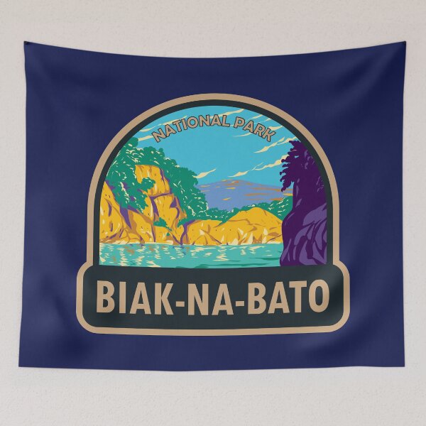 Item preview, Biak-na-Bato National Park Philippines Travel Art designed and sold by KrisSidDesigns.