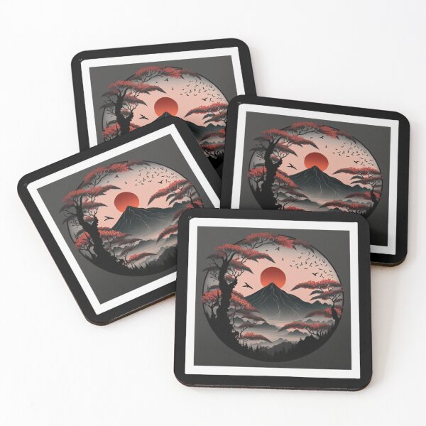 Item preview, "Harmony in Sakura: Captivating Japanese Landscapes on Redbubble" designed and sold by DesignHeaven24.