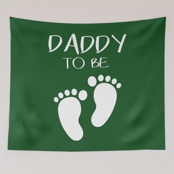 Item preview, Daddy to Be Baby Footprint Soon to be Dad Fathers Day 	 		 designed and sold by syidhgqfkp27.