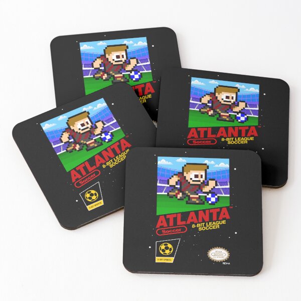 Item preview, Atlanta United (8-bit Videogame Cart) designed and sold by The Armorsmith.