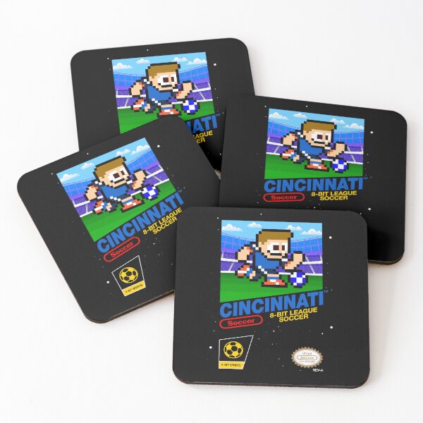 Item preview, FC Cincinnati (8-bit Videogame Cart) designed and sold by The Armorsmith.