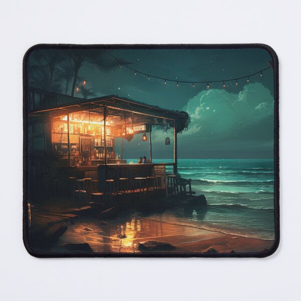 Item preview, Tropical beach picture digital mural - Hawaii art lover, wall art, beach photo, photo print metal image, vacation landscape designed and sold by VilescytheArt.