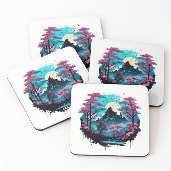 Item preview,  "Harmony in Sakura: Captivating Japanese Landscapes on Redbubble" designed and sold by DesignHeaven24.
