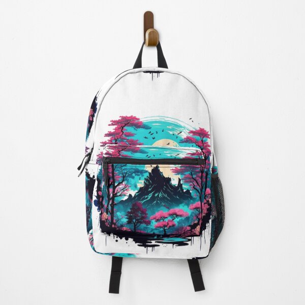 Item preview,  "Harmony in Sakura: Captivating Japanese Landscapes on Redbubble" designed and sold by DesignHeaven24.