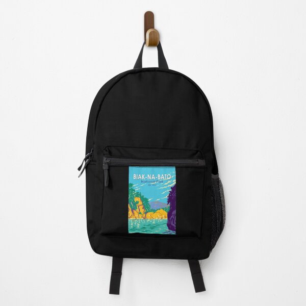 Item preview, Biak-na-Bato National Park Philippines Travel Art Vintage designed and sold by KrisSidDesigns.