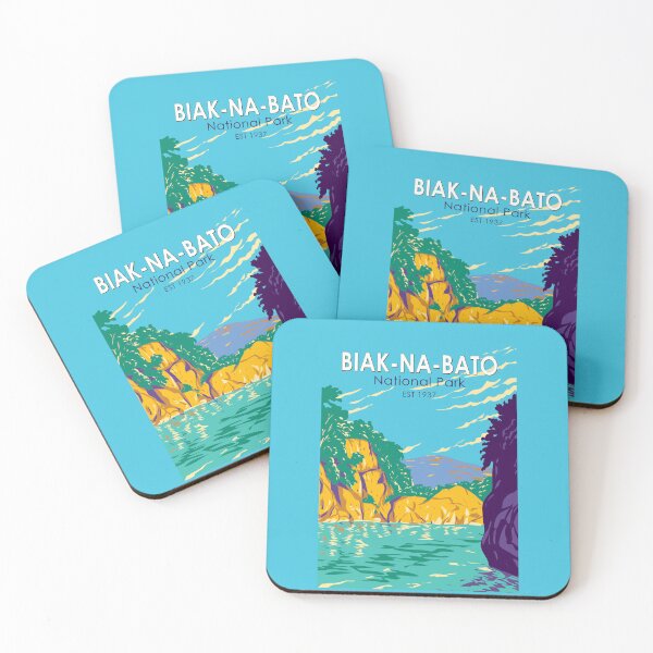 Item preview, Biak-na-Bato National Park Philippines Travel Art Vintage designed and sold by KrisSidDesigns.