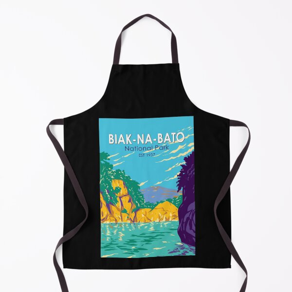Item preview, Biak-na-Bato National Park Philippines Travel Art Vintage designed and sold by KrisSidDesigns.