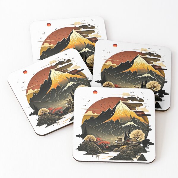 Item preview,  "Harmony in Sakura: Captivating Japanese Landscapes on Redbubble" designed and sold by DesignHeaven24.