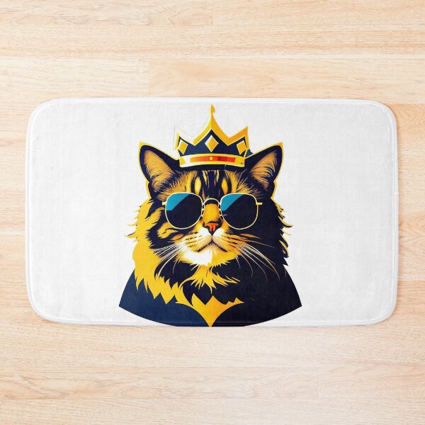 Item preview, Cool cat character in sunglasses in flat style designed and sold by Harmonysens.