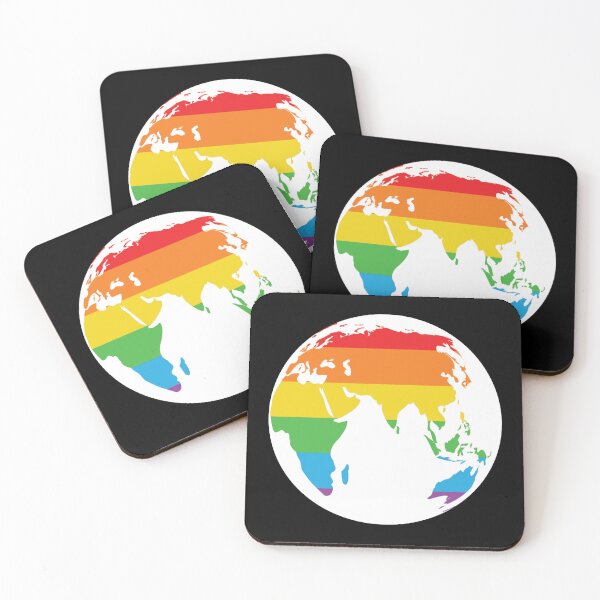 Item preview, Rainbow International Global Earth LGBT. LGBTQ Pride designed and sold by Subtle Pride Shop.