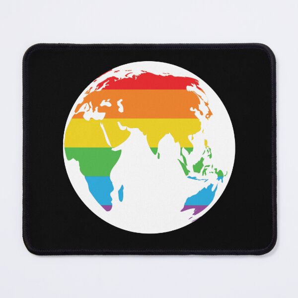 Item preview, Rainbow International Global Earth LGBT. LGBTQ Pride designed and sold by Subtle Pride Shop.