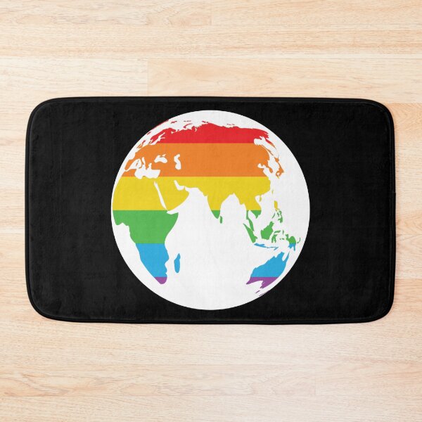 Item preview, Rainbow International Global Earth LGBT. LGBTQ Pride designed and sold by Subtle Pride Shop.