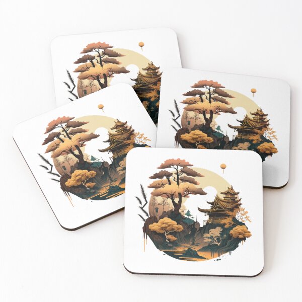 Item preview,  "Harmony in Sakura: Captivating Japanese Landscapes on Redbubble" designed and sold by DesignHeaven24.