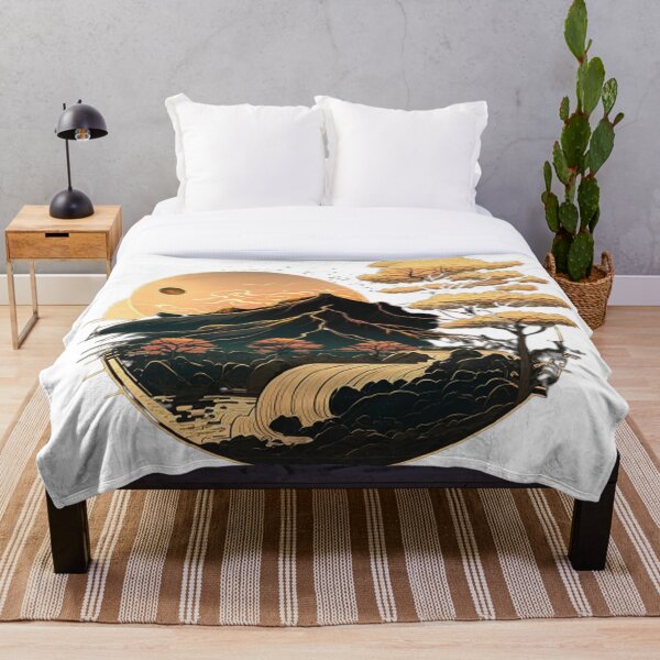 Item preview, "Harmony in Sakura: Captivating Japanese Landscapes on Redbubble" designed and sold by DesignHeaven24.