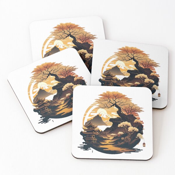 Item preview,   "Harmony in Sakura: Captivating Japanese Landscapes on Redbubble" designed and sold by DesignHeaven24.