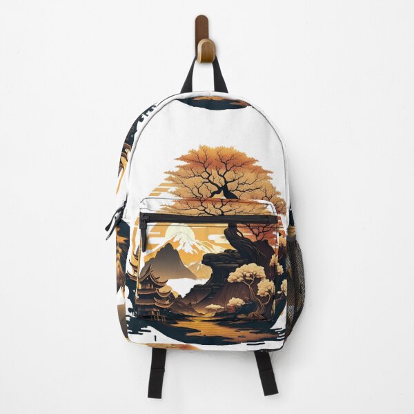 Item preview, "Harmony in Sakura: Captivating Japanese Landscapes on Redbubble" designed and sold by DesignHeaven24.