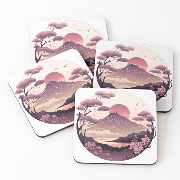 Item preview,  "Harmony in Sakura: Captivating Japanese Landscapes on Redbubble" designed and sold by DesignHeaven24.