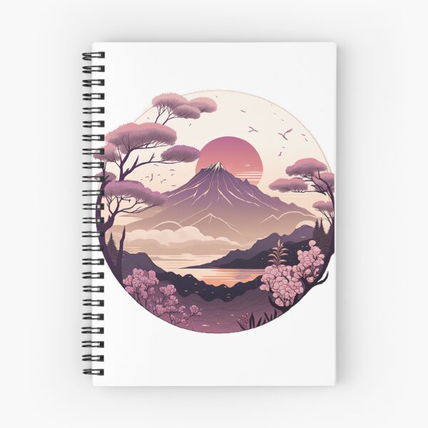Item preview,  "Harmony in Sakura: Captivating Japanese Landscapes on Redbubble" designed and sold by DesignHeaven24.