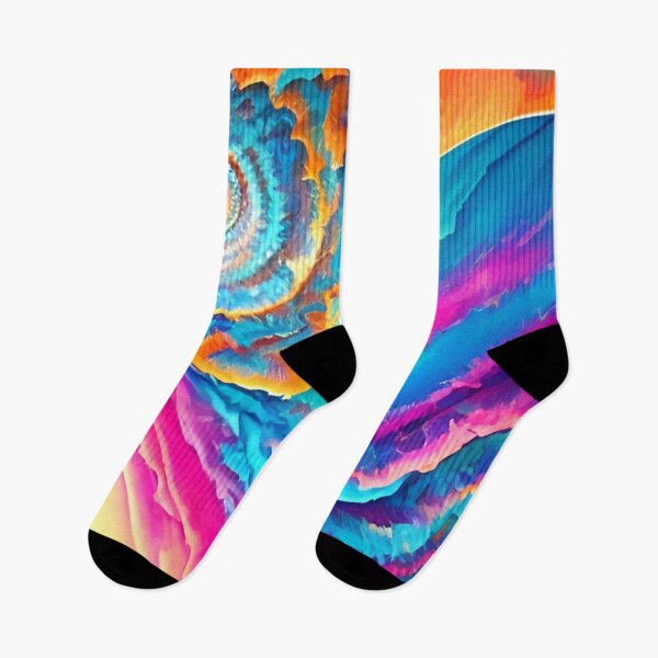 Item preview,  A Tie-Dye Spiral Riding the Wave designed and sold by PixelCratey.