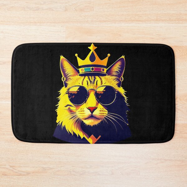 Item preview, Cool cat character in sunglasses in flat style designed and sold by Harmonysens.