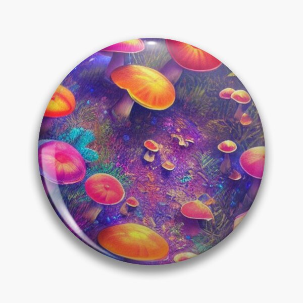 Item preview, Electric Mushroom Grove designed and sold by PandaFrogArt.