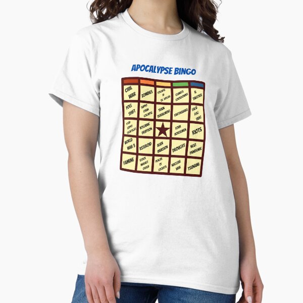 Item preview,  Apocalypse Bingo Survivalist Inspired Humor for End Times Doomsday Prepper  designed and sold by eightsixseven.