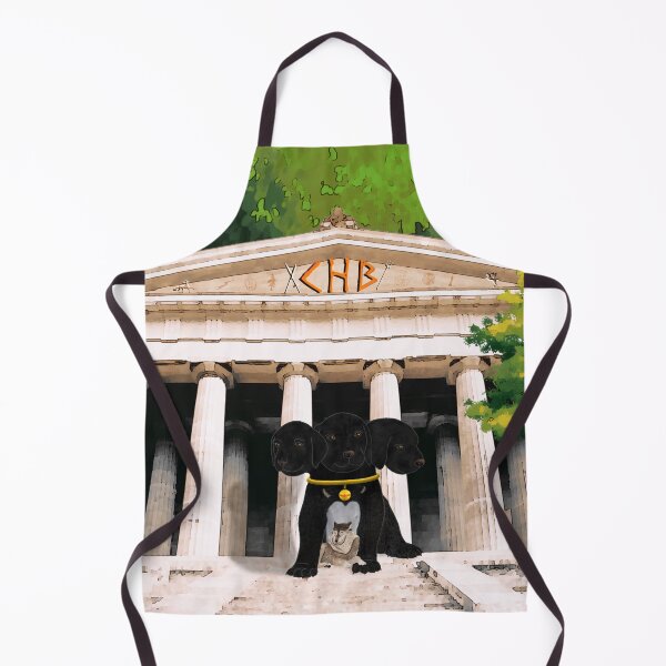 Item preview, Kerberos and their wolf in the forest temple designed and sold by obsedian-dream.
