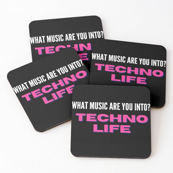 Item preview, Techno life raves party music DJ  designed and sold by Evechann.