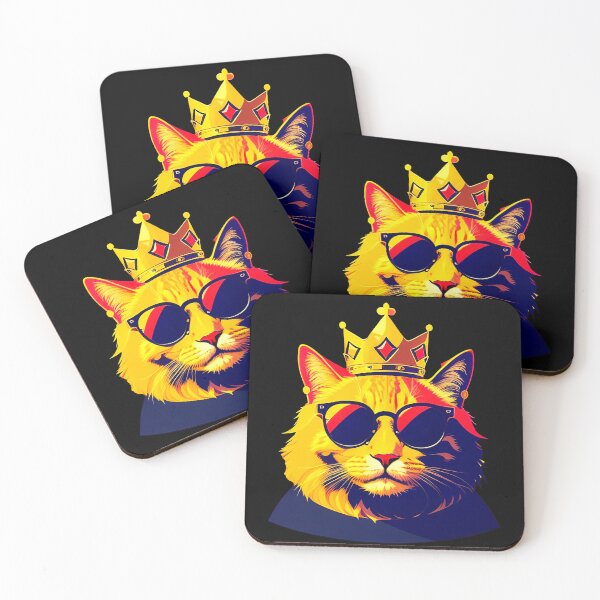 Item preview, Cool cat character in sunglasses in flat style designed and sold by Harmonysens.