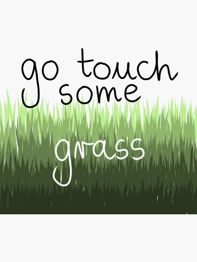 What I Learned This Summer: Go Touch Some Grass