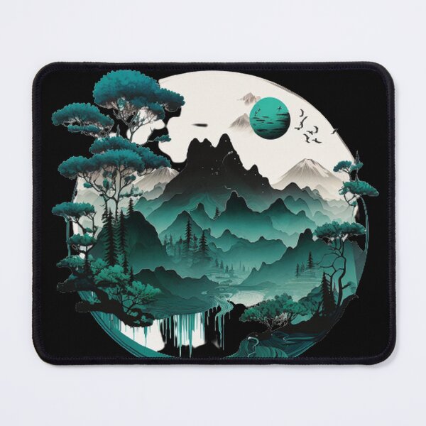 Item preview, "Harmony in Sakura: Captivating Japanese Landscapes on Redbubble" designed and sold by DesignHeaven24.