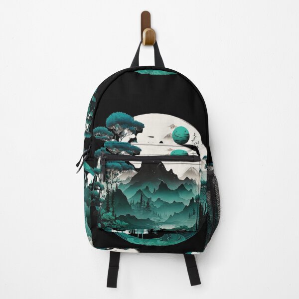 Item preview, "Harmony in Sakura: Captivating Japanese Landscapes on Redbubble" designed and sold by DesignHeaven24.