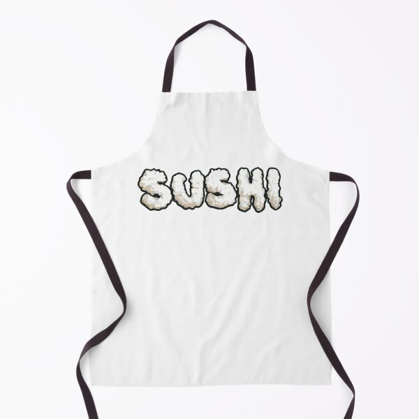 Item preview, sushi - digital art text illustration rice designed and sold by Suzanne-Mercy.