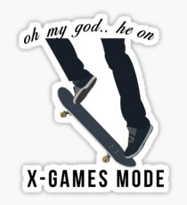 X Games mode vine Sticker