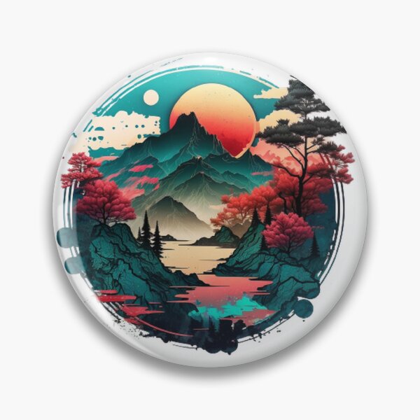 Artikelvorschau, "Harmony in Sakura: Captivating Japanese Landscapes on Redbubble" entworfen und verkauft von DesignHeaven24.