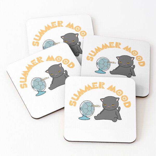 Item preview, Cat Summer Mood  designed and sold by TotiPet.