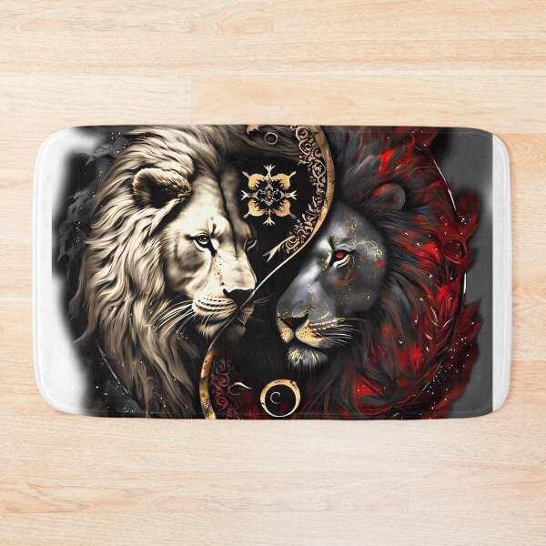 Item preview, Yin and Yang: Balance and Harmony in Lion Duality designed and sold by Jhuvel.