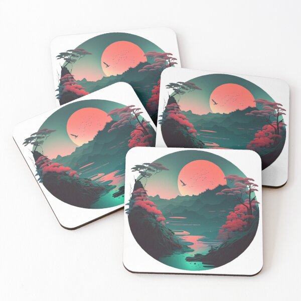 Item preview, "Harmony in Sakura: Captivating Japanese Landscapes on Redbubble" designed and sold by DesignHeaven24.