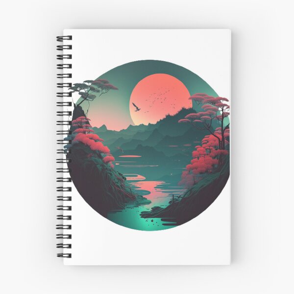 Item preview, "Harmony in Sakura: Captivating Japanese Landscapes on Redbubble" designed and sold by DesignHeaven24.