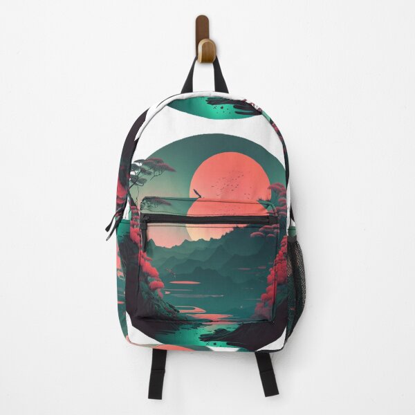 Item preview, "Harmony in Sakura: Captivating Japanese Landscapes on Redbubble" designed and sold by DesignHeaven24.