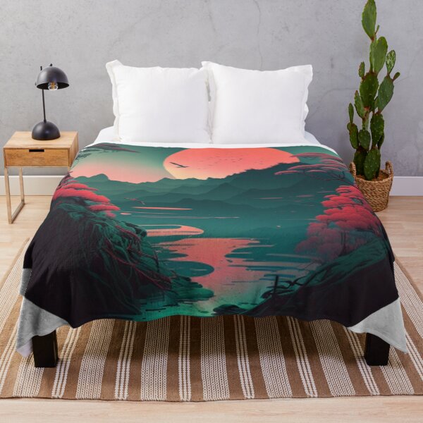 Item preview, "Harmony in Sakura: Captivating Japanese Landscapes on Redbubble" designed and sold by DesignHeaven24.