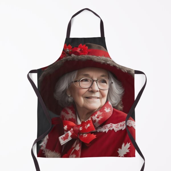 Item preview, Elderly female celebrating Canada Day 1 designed and sold by Rothnaric.