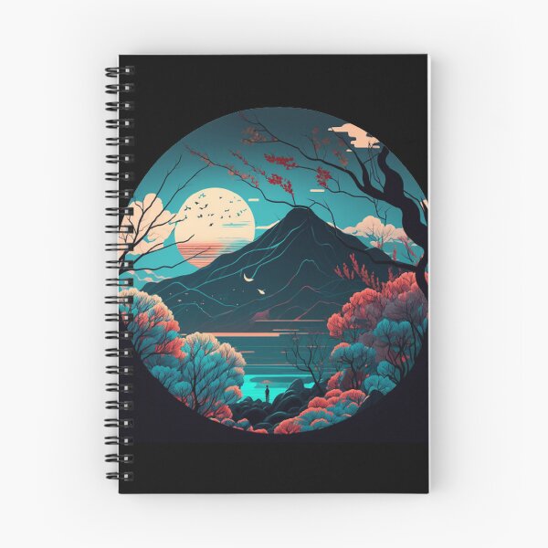 Item preview,  "Harmony in Sakura: Captivating Japanese Landscapes on Redbubble" designed and sold by DesignHeaven24.