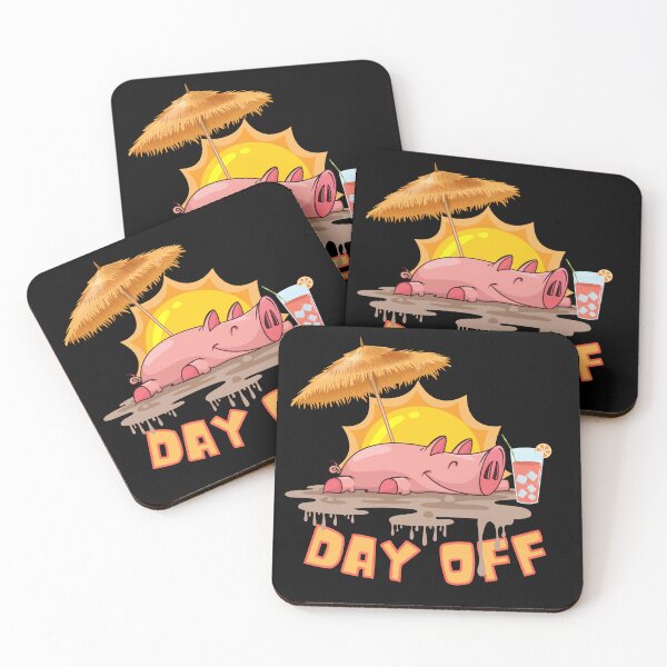 Item preview, A cute and cool pig having a day off designed and sold by Animal world designs.