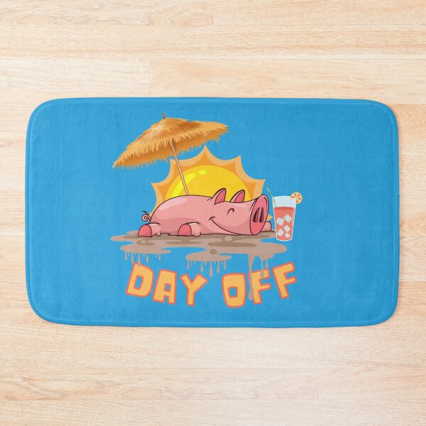 Item preview, A cute and cool pig having a day off designed and sold by Animal world designs.