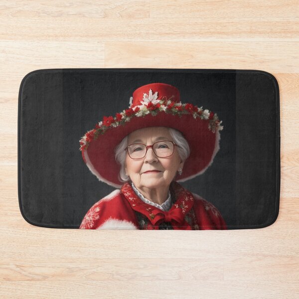 Item preview, Elderly female celebrating Canada Day 2 designed and sold by Rothnaric.