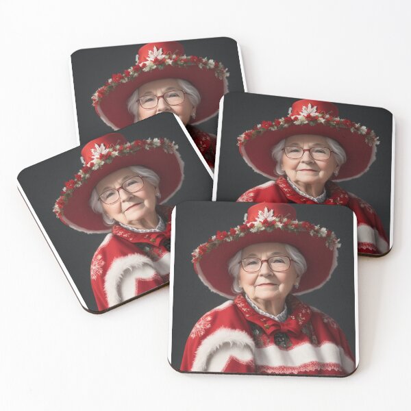 Item preview, Elderly female celebrating Canada Day 2 designed and sold by Rothnaric.